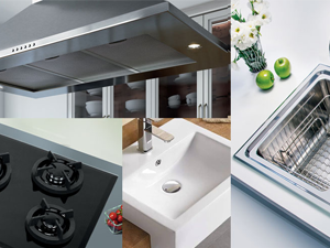 سینک،هود،گاز،شیرآلات و چینی بهداشتی